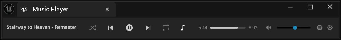 Player in Condensed layout