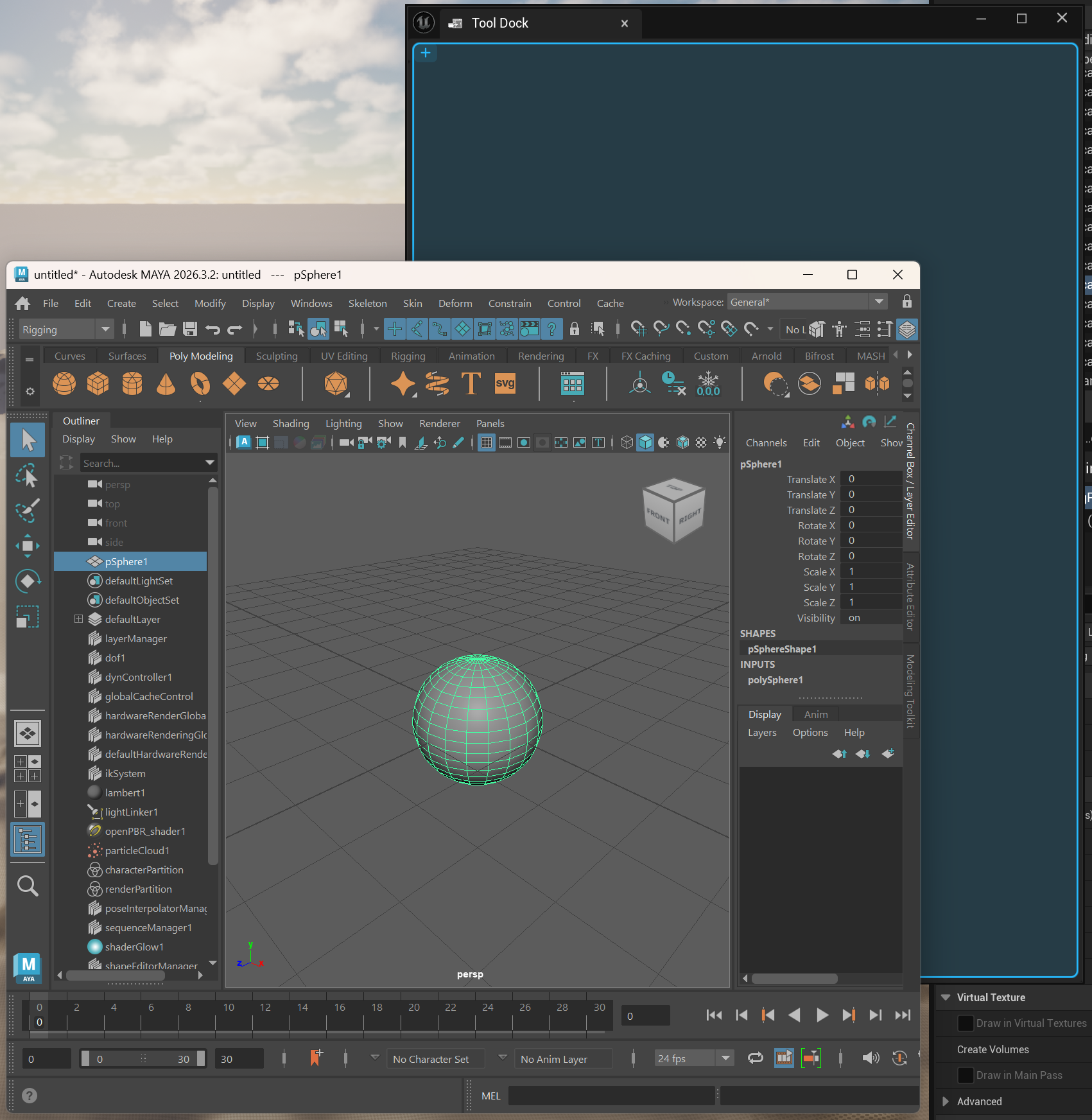 The drop overlay while hovering the panel