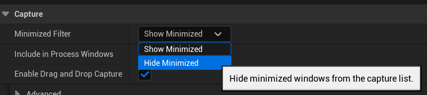 The minimized filter in action