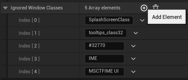 Adding a wildcard ignore pattern