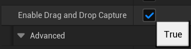 Disabling drag-and-drop capture